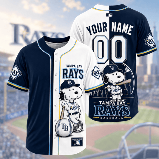 [HOMERUN DEAL] NEW CUSTOMIZED MLB21 TBR TAMPA BAY RAYS BASEBALL JERSEY
