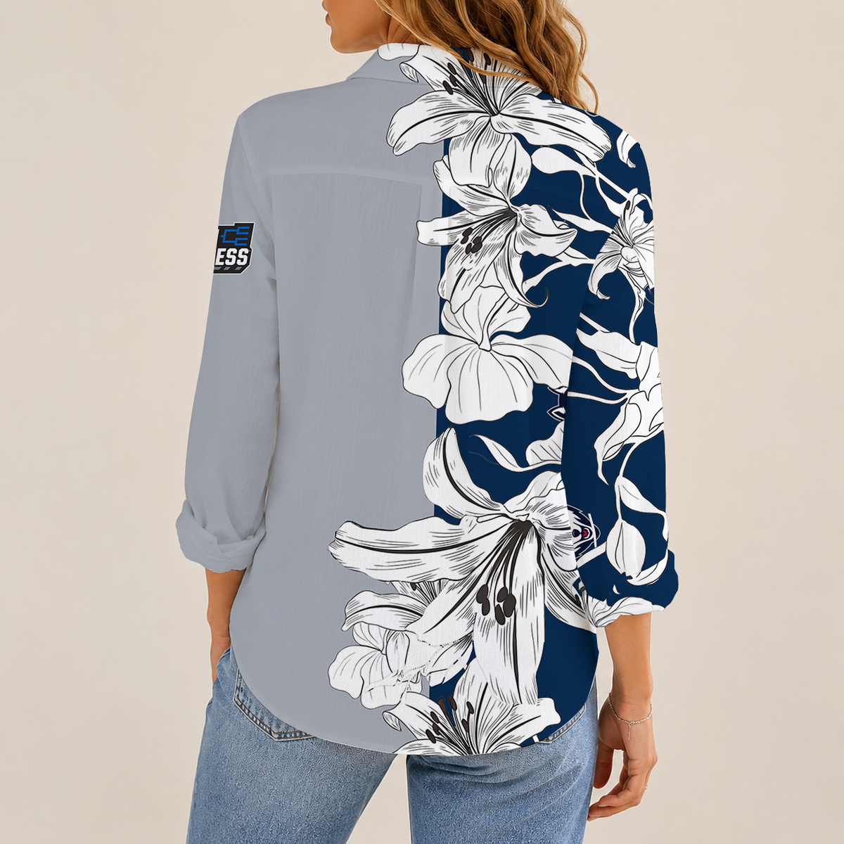 [SLAM DUNK DEAL] NEW CUSTOMIZED NCAA MAM21 UCH UCONN HUSKIES STRAPPY WOMEN CASUAL SHIRT