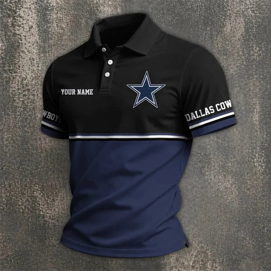[TOUCHDOWN DEAL] NEW CUSTOMIZED NFL21 DCB DALLAS COWBOYS POLO SHIRT