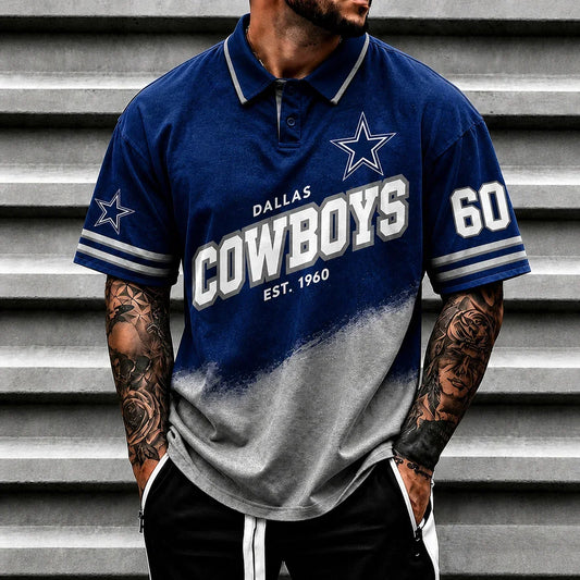 [TOUCHDOWN DEAL] NEW CUSTOMIZED NFL21 DCB DALLAS COWBOYS POLO SHIRT