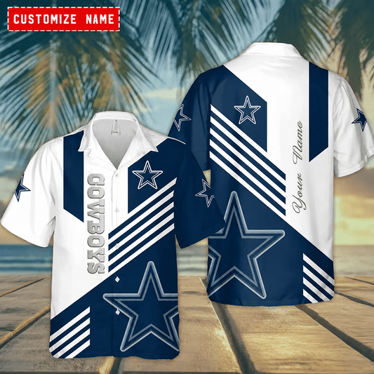 [TOUCHDOWN DEAL] NEW CUSTOMIZED NFL21 DCB DALLAS COWBOYS UNISEX HAWAIIAN SHIRT