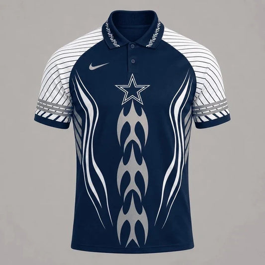 [TOUCHDOWN DEAL] NEW CUSTOMIZED NFL21 DCB DALLAS COWBOYS POLO SHIRT
