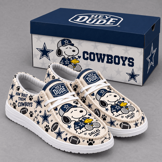 [TOUCHDOWN DEAL] NEW CUSTOMIZED NFL21 DCB DALLAS COWBOYS LOAFER SHOES
