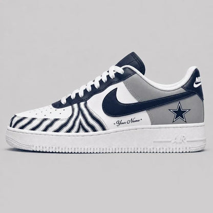 [TOUCHDOWN DEAL] NEW CUSTOMIZED NFL21 DCB DALLAS COWBOYS AF1 SHOES