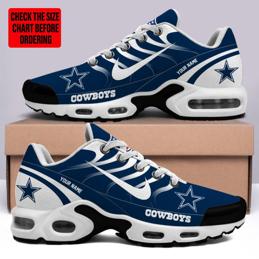 [TOUCHDOWN DEAL] NEW CUSTOMIZED NFL21 DCB DALLAS COWBOYS AIR MAX PLUS SNEAKERS
