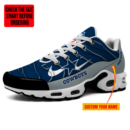 [TOUCHDOWN DEAL] NEW CUSTOMIZED NFL21 DCB DALLAS COWBOYS AIR MAX PLUS SNEAKERS