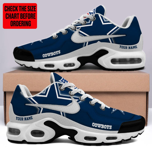 [TOUCHDOWN DEAL] NEW CUSTOMIZED NFL21 DCB DALLAS COWBOYS AIR MAX PLUS SNEAKERS