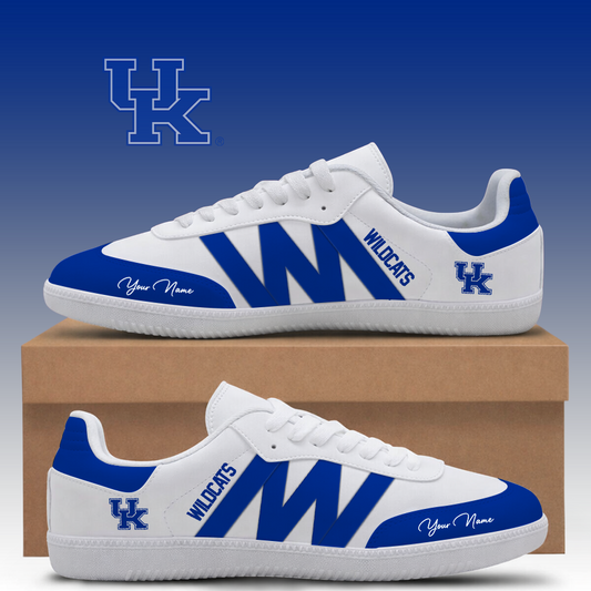 [SLAM DUNK DEAL] NEW CUSTOMIZED NCAA MAM22 KEW KENTUCKY WILDCATS CLASSIC SNEAKERS