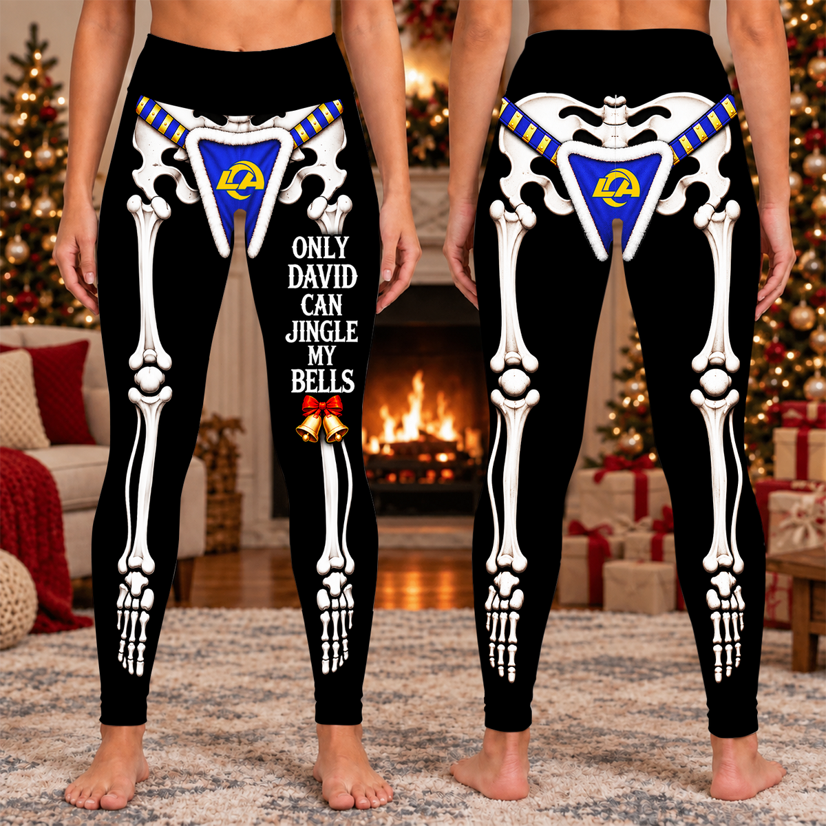 [TOUCHDOWN DEAL] NEW CUSTOMIZED NFL22 LAR THE RAMS FUNNY WAIST-COVERING PANTS