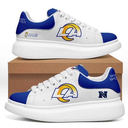 [TOUCHDOWN DEAL] NEW CUSTOMIZED NFL22 LAR LOS ANGELES RAMS MCQUEEN SHOES