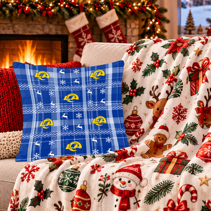 [TOUCHDOWN DEAL] NEW CUSTOMIZED NFL22 LAR THE RAMS ENVELOPE PILLOW CASE
