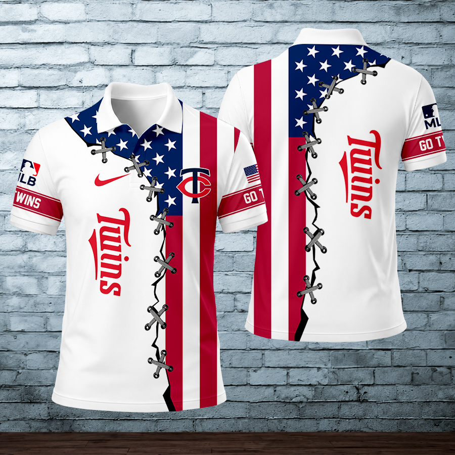 [HOMERUN DEAL] NEW CUSTOMIZED MLB22 MTS MINNESOTA TWINS POLO SHIRT