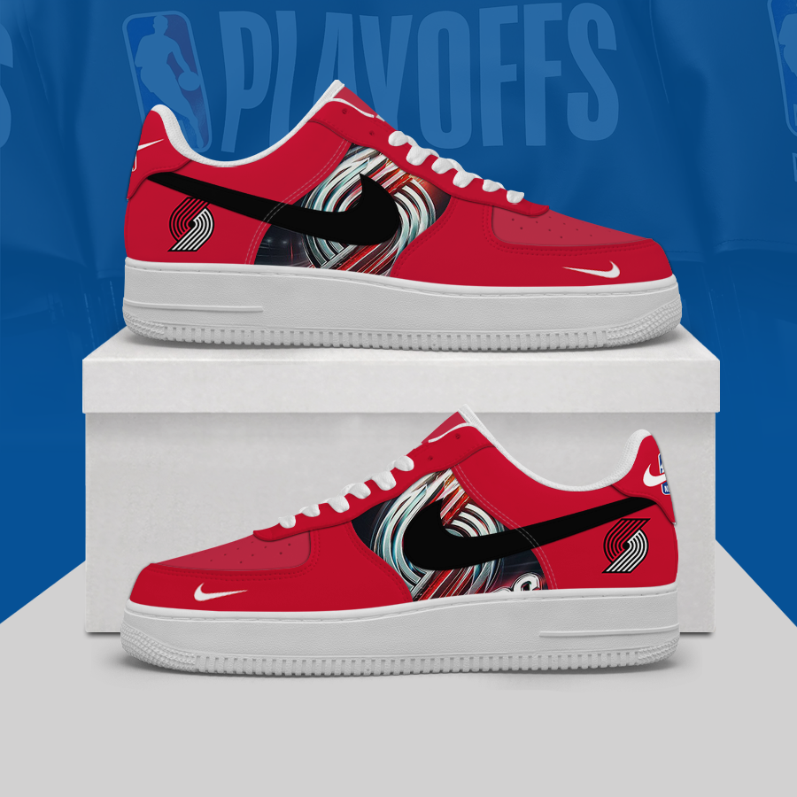 [SLAM DUNK DEAL] NEW CUSTOMIZED NBA22 PTB PORTLAND TRAIL BLAZERS AF1 SHOES