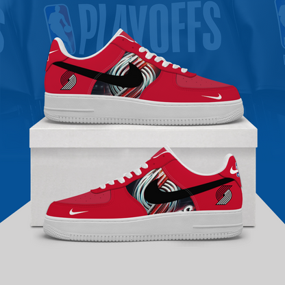 [SLAM DUNK DEAL] NEW CUSTOMIZED NBA22 PTB PORTLAND TRAIL BLAZERS AF1 SHOES