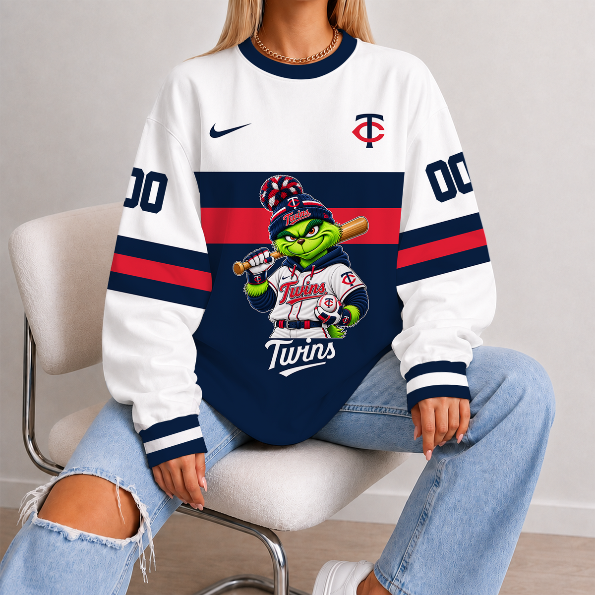 [HOMERUN DEAL] NEW CUSTOMIZED MLB22 MTS MINNESOTA TWINS UNISEX SWEATSHIRT