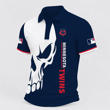 [HOMERUN DEAL] NEW CUSTOMIZED MLB22 MTS MINNESOTA TWINS POLO SHIRT