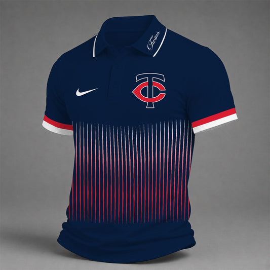 [HOMERUN DEAL] NEW CUSTOMIZED MLB22 MTS MINNESOTA TWINS POLO SHIRT