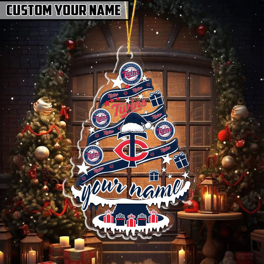 [HOMERUN DEAL] NEW CUSTOMIZED MLB22 MTS MINNESOTA TWINS CHRISTMAS ACRYLIC ORNAMENT