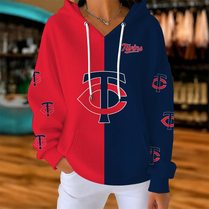 [HOMERUN DEAL] NEW CUSTOMIZED MLB22 MTS MINNESOTA TWINS RIBBED HOODIE & SWEATSHIRT