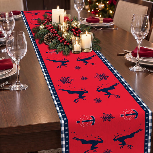 [HOMERUN DEAL] NEW CUSTOMIZED MLB22 MTS MINNESOTA TWINS TABLE RUNNER