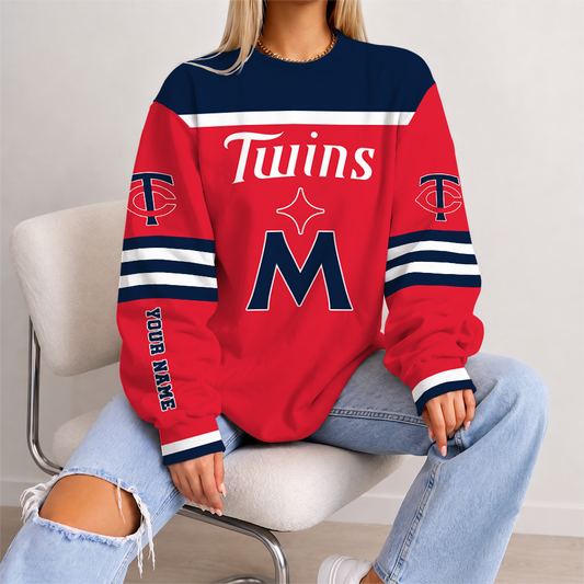 [HOMERUN DEAL] NEW CUSTOMIZED MLB22 MTS MINNESOTA TWINS UNISEX SWEATSHIRT