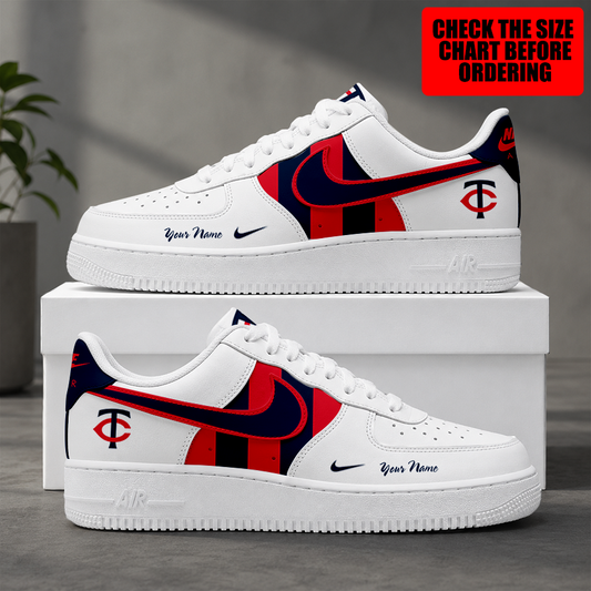 [HOMERUN DEAL] NEW CUSTOMIZED MLB22 MTS MINNESOTA TWINS AF1 SHOES