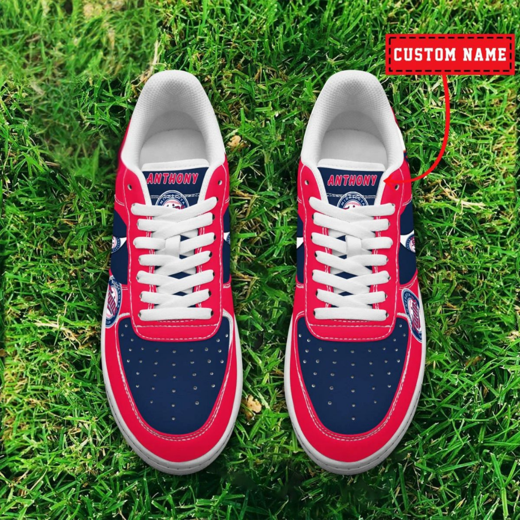 [HOMERUN DEAL] NEW CUSTOMIZED MLB22 MTS MINNESOTA TWINS AF1 SHOES