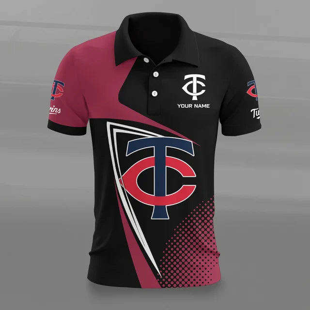 [HOMERUN DEAL] NEW CUSTOMIZED MLB22 MTS MINNESOTA TWINS POLO SHIRT