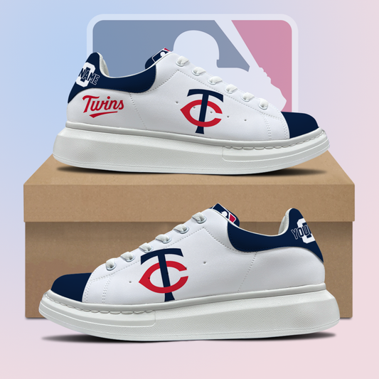 [HOMERUN DEAL] NEW CUSTOMIZED MLB22 MTS MINNESOTA TWINS MCQUEEN SHOES