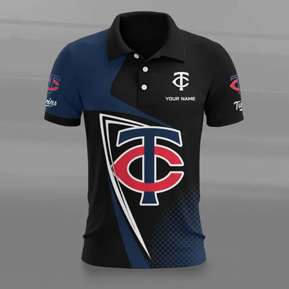 [HOMERUN DEAL] NEW CUSTOMIZED MLB22 MTS MINNESOTA TWINS POLO SHIRT