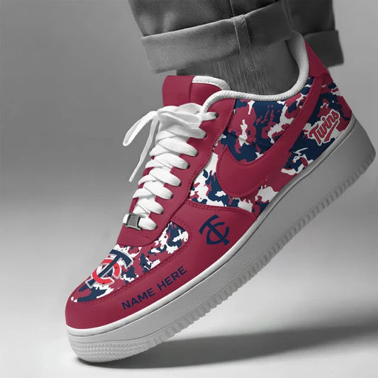 [HOMERUN DEAL] NEW CUSTOMIZED MLB22 MTS MINNESOTA TWINS AF1 SHOES