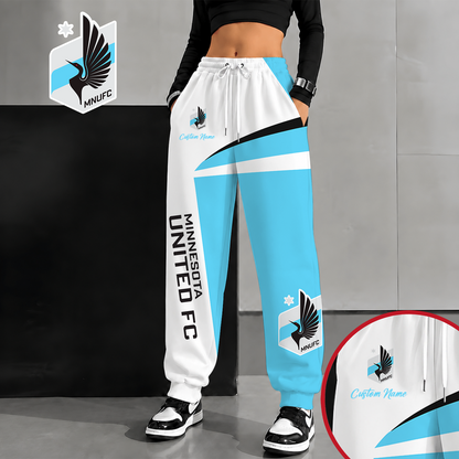 [GOAL DEAL] NEW CUSTOMIZED MLS22 MUF MINNESOTA UNITED FC SWEATPANTS
