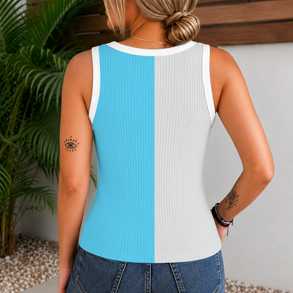 [GOAL DEAL] NEW CUSTOMIZED MLS22 MUF MINNESOTA UNITED FC V-NECK TANK TOP
