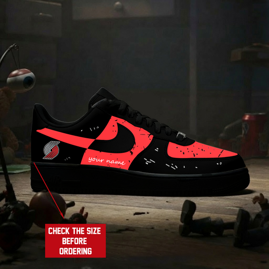 [SLAM DUNK DEAL] NEW CUSTOMIZED NBA22 PTB PORTLAND TRAIL BLAZERS AF1 SHOES