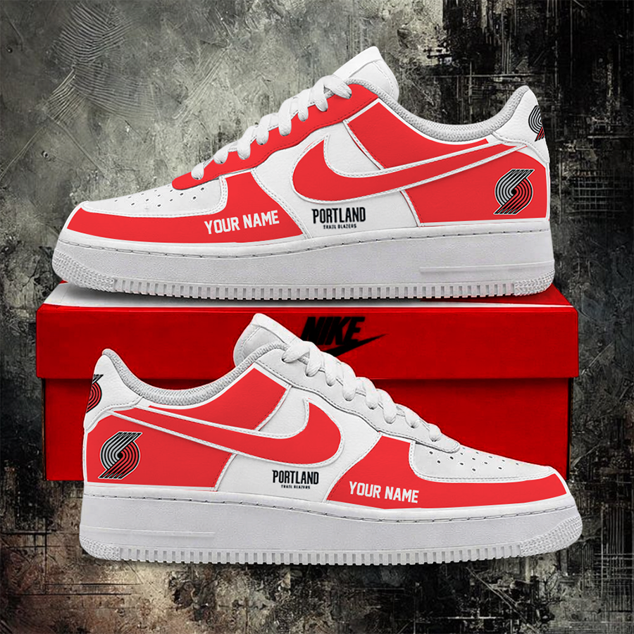 [SLAM DUNK DEAL] NEW CUSTOMIZED NBA22 PTB PORTLAND TRAIL BLAZERS AF1 SHOES