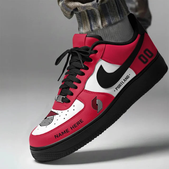 [SLAM DUNK DEAL] NEW CUSTOMIZED NBA22 PTB PORTLAND TRAIL BLAZERS AF1 SHOES