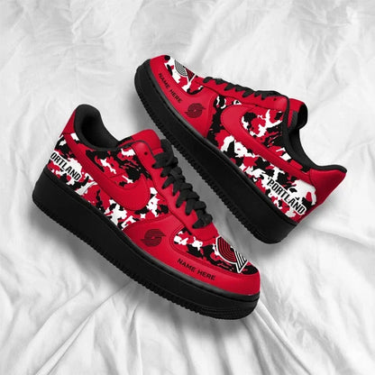 [SLAM DUNK DEAL] NEW CUSTOMIZED NBA22 PTB PORTLAND TRAIL BLAZERS AF1 SHOES
