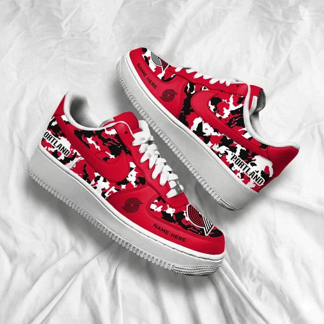 [SLAM DUNK DEAL] NEW CUSTOMIZED NBA22 PTB PORTLAND TRAIL BLAZERS AF1 SHOES