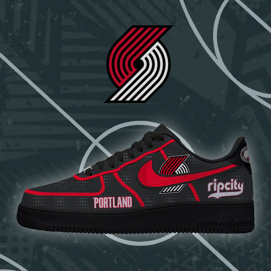 [SLAM DUNK DEAL] NEW CUSTOMIZED NBA22 PTB PORTLAND TRAIL BLAZERS AF1 SHOES