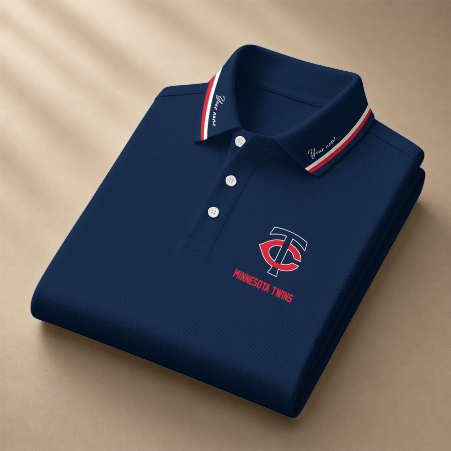 [HOMERUN DEAL] NEW CUSTOMIZED MLB22 MTS MINNESOTA TWINS POLO SHIRT