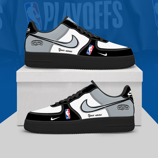 [SLAM DUNK DEAL] NEW CUSTOMIZED NBA23 SAS SAN ANTONIO SPURS AF1 SHOES