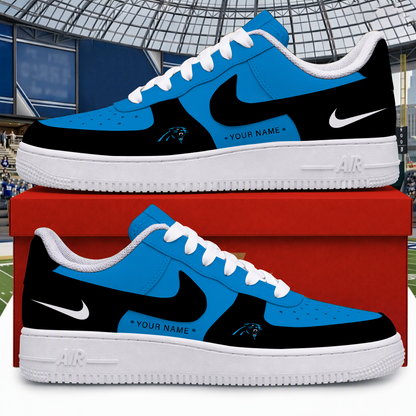 [TOUCHDOWN DEAL] NEW CUSTOMIZED NFL23 CLP CAROLINA PANTHERS AF1 SHOES