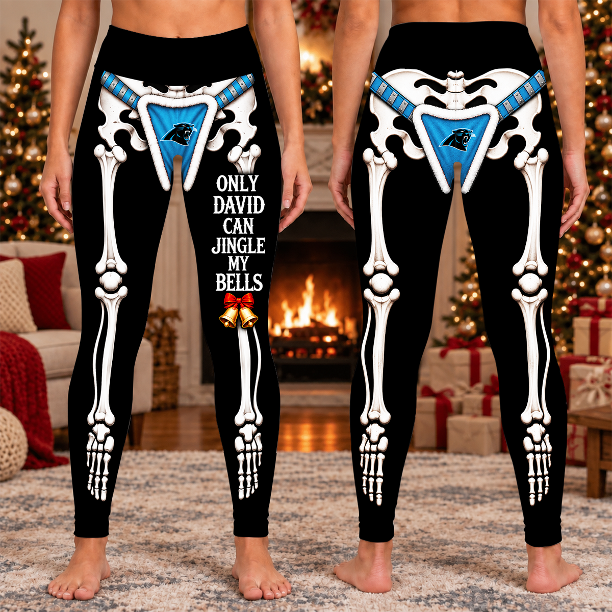 [TOUCHDOWN DEAL] NEW CUSTOMIZED NFL23 CLP THE PANTHERS FUNNY WAIST-COVERING PANTS
