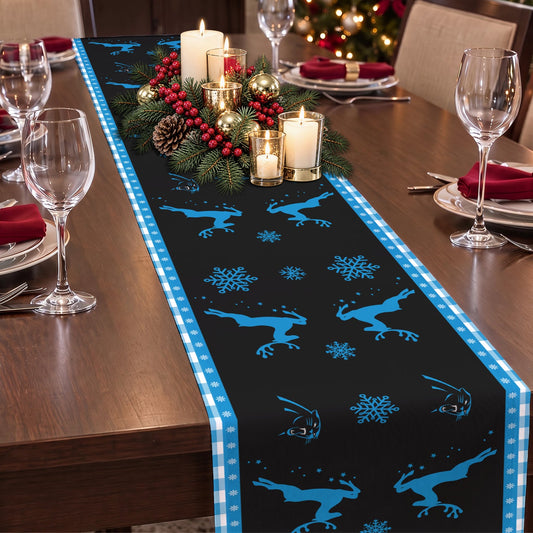 [TOUCHDOWN DEAL] NEW CUSTOMIZED NFL23 CLP CAROLINA PANTHERS TABLE RUNNER