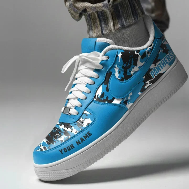 [TOUCHDOWN DEAL] NEW CUSTOMIZED NFL23 CLP CAROLINA PANTHERS AF1 SNEAKERS