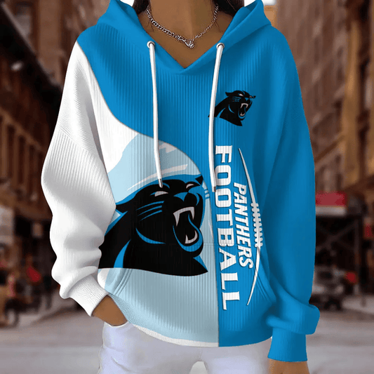 [TOUCHDOWN DEAL] NEW CUSTOMIZED NFL23 CLP CAROLINA PANTHERS RIBBED HOODIE & SWEATSHIRT