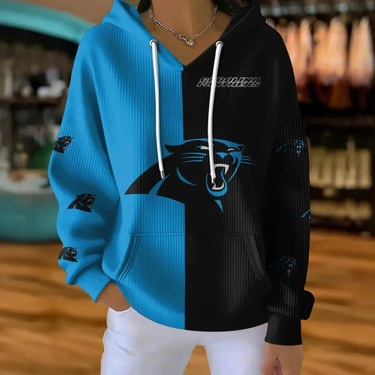 [TOUCHDOWN DEAL] NEW CUSTOMIZED NFL23 CLP CAROLINA PANTHERS RIBBED HOODIE & SWEATSHIRT