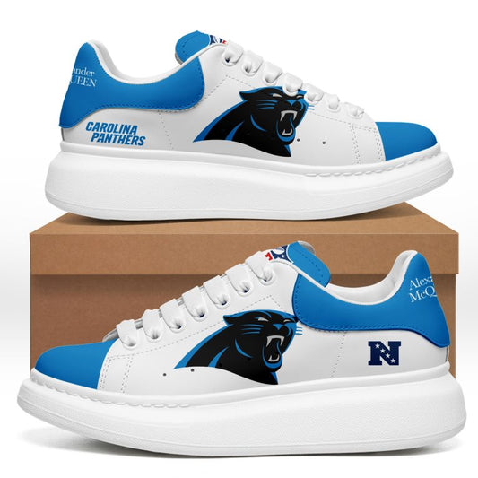 [TOUCHDOWN DEAL] NEW CUSTOMIZED NFL23 CLP CAROLINA PANTHERS MCQUEEN SHOES