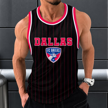 [GOAL DEAL] NEW CUSTOMIZED MLS23 FCD FC DALLAS UNISEX TANK TOP