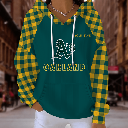 [HOMERUN DEAL] NEW CUSTOMIZED MLB23 OAS OAKLAND ATHLETICS RIBBED HOODIE & SWEATSHIRT